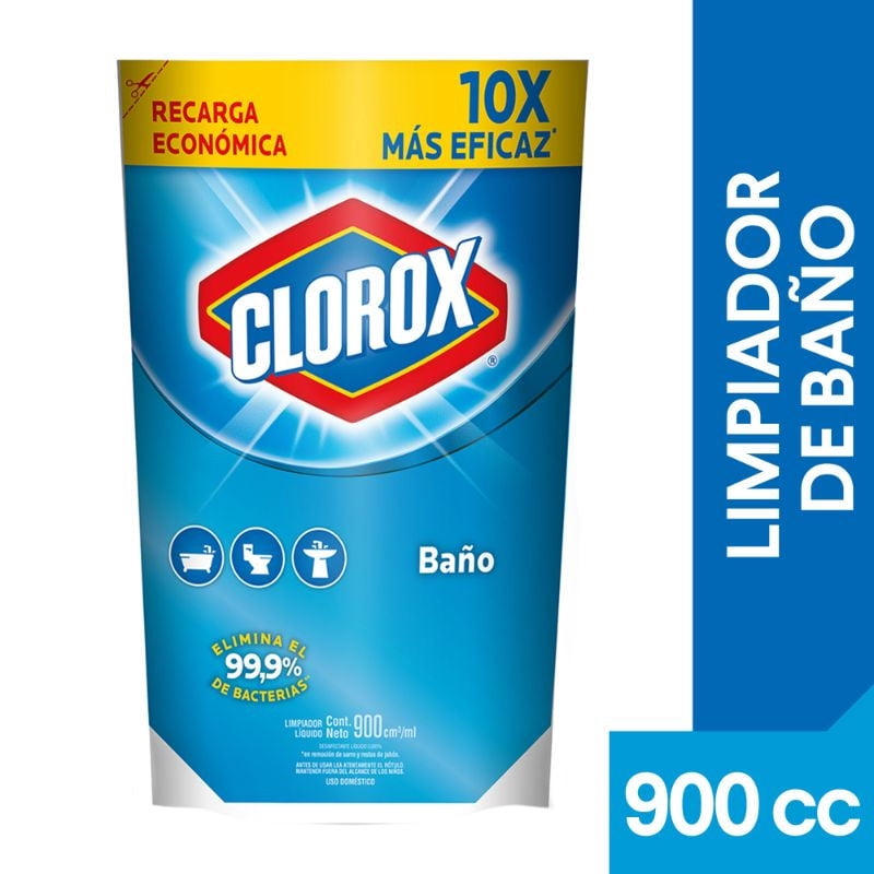 Limpiador Baño Líquido Original Doypack 900 ml Clorox