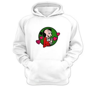 Genérico - Polerón Canguro Olivia Blanco Talla L Unisex