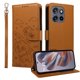 thumbnail image 1 of Funda Cartera para Motorola Edge 50 Neo 5G Perro Cachorro Grabado con Tarjetas Soporte Correa Marrón, 1 of 6
