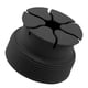 thumbnail image 4 of Mini Soporte De Silicona Estuche Enrollador De Almacenamiento Estiramiento Auriculares Auriculares Envoltura Negro, 4 of 5