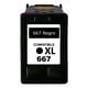 thumbnail image 1 of Tinta Compatible Con Hp 667xl , Deskjet 6000 , 6400 , 2300, 1 of 3