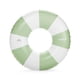 thumbnail image 1 of Flotador inflable para piscina FUNBOY, gigante, vintage, con rayas verdes, 48 pulgadas, 1 of 4