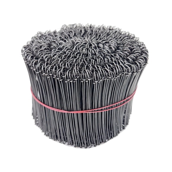 Bridas de alambre para barras de refuerzo Zeluga 23-270, 6 pulgadas, calibre 16, 1000 unidades Acero