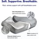thumbnail image 2 of Cojín Ortopédico C Cushion Lab Memory Foam 16x16 Gris, 2 of 3