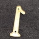 thumbnail image 3 of Números Para Casa De Latón Macizo Brillante Premium De 7 62 Cm, 3 of 6