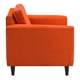 thumbnail image 5 of Sofa Retro 3C Felpa 00 Naranja, 5 of 6