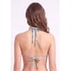thumbnail image 2 of Bikini triangulo argolla central estampado turquesa, 2 of 3
