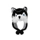 thumbnail image 5 of Gorro De Peluche, Bonito Y Acogedor Gorro De Esquí Para Niños, Regalo De Cumpleaños, Gorro Cálido Con Personaje De Animal, Lobo Negro, 5 of 5