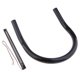 thumbnail image 3 of Cafe Racer Seat Frame Hoop Loop End Luz LED Para Yamaha Upswept 210mm, 3 of 5