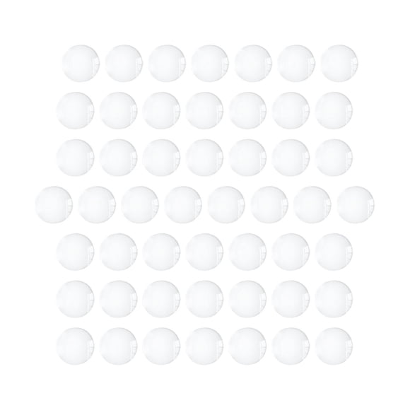 Parte Posterior Plana Semiredonda Para Fabricación De Joyas, Cabujones De Cristal Para Manualidades DIY, Azulejos De Cúpula De 10mm, 50 Uds.