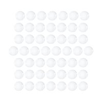 Bothyi - Parte Posterior Plana Semiredonda Para Fabricación De Joyas, Cabujones De Cristal Para Manualidades Diy, Azulejos De Cúpula De 10Mm, 50 Uds.