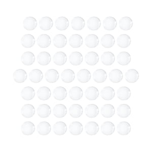 Bothyi - Parte Posterior Plana Semiredonda Para Fabricación De Joyas, Cabujones De Cristal Para Manualidades Diy, Azulejos De Cúpula De 10Mm, 50 Uds.