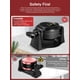 thumbnail image 2 of Máquina para hacer gofres FOHERE 1400 W, doble plancha belga para hacer gofres, color negro, 2 of 3