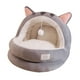 thumbnail image 5 of Cama Para Gatos Cueva Fondo Antideslizante Resistente Al Desgaste Gatos De Interior Semicerrado Nido Para Gatos Gris M, 5 of 5