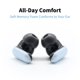 thumbnail image 3 of Almohadillas COMPLY TrueGrip MAX negras talla grande, 3 pares, 3 of 8