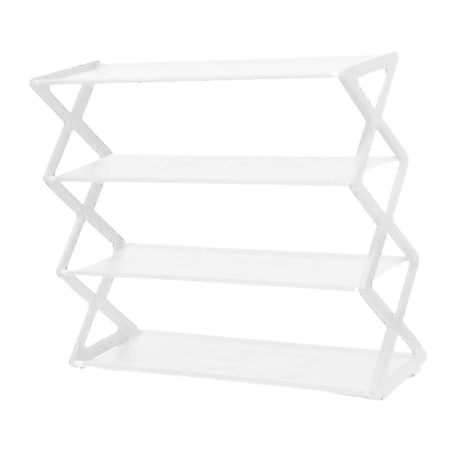 Bothyi - Archivo De Zapatos Para La Estantería De Entrada De La Puerta Delantera Pp Y Estante De Peso Ligero No Tejido Blanco