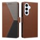 thumbnail image 4 of Funda Cartera Tricolor para Samsung Galaxy S26 FE con Soporte, Marrón, 4 of 6