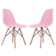 thumbnail image 1 of Set 2 Sillas de Comedor Eames Rosado, 1 of 3