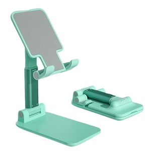 Genérico - Soporte Base Porta Celular Tablet Ipad Para Mesa Verde