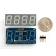 thumbnail image 3 of Pantalla LED Adafruit de 4 dígitos 7 segmentos 0,56" con módulo I2C, 3 of 3