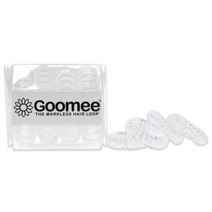 Goomee - El Conjunto De Lazos Para El Cabello Sin Marcas - Transparente Diamante De Para Mujer - Lazo Para El Cabello