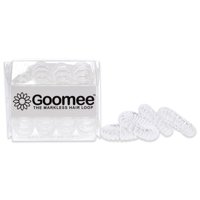 Goomee - El Conjunto De Lazos Para El Cabello Sin Marcas - Transparente Diamante De Para - Lazo Para El Cabello