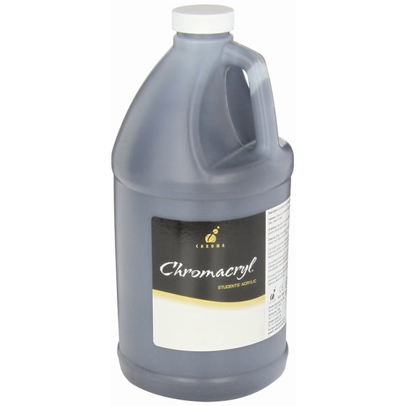 Pintura acrilica Chromacryl Premium Student 1.89L Negra