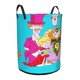 thumbnail image 2 of Schoolhouse Rock Cesta de lavandería de gran capacidad redonda con asa, bolsa para ropa sucia plegable, almacenamiento para dormitorio, baño y lavadero 44x35 cm, 2 of 6