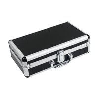 Ioensy - Caja De Herramientas De Aleación De Aluminio, Resistente Al Polvo, Profesional, Versátil, Estuche Rígido Para Herramientas, 30 Cm X 17 Cm X 9,5 Cm