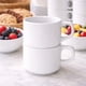 thumbnail image 3 of Set 6 Mug Porcelana Blanco 350 Ml Línea Padua, 3 of 5