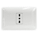 thumbnail image 2 of Pack 10 Tomacorriente Simple 10/16a 250v Blanco, 2 of 3