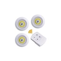 Genérico - Set 3 Luces Led De Emergencia Inalambricas Control Remoto