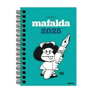 Top10Books - Agenda Mafalda 2025 Dia Por Página Quino