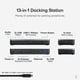 thumbnail image 4 of Estación de acoplamiento 12 en 1 USB C dual 4K enchufable para Chromeboo, 4 of 6