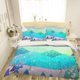 thumbnail image 1 of Colored Petals Quilt Duvet Cover Set Double Pillowcase Doona Cover3-Piece Bedding Set, 1 of 5