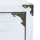 thumbnail image 4 of Velador Dormitorio Lupe 3 Cajones Blanco Rustico, 4 of 6