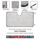 thumbnail image 2 of Estamos de Vuelta Parasol para Parabrisas Delantero Protector Plegable, Visera Solar para Auto Bloquea Rayos UV Mantiene tu Vehículo Fresco140cm*76cm, 2 of 6