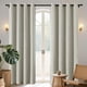 thumbnail image 1 of Cortinas opacas Joydeco Burg de 240 cm, 2 paneles, 100% negras, 1 of 9
