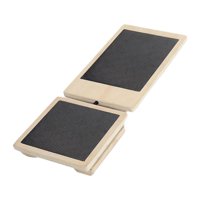 Ioensy - Tabla De Equilibrio De Madera Para Aliviar La Fascitis Plantar, Ejercitador De Tobillo Y Pie