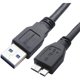 thumbnail image 1 of Cable USB 3.0 Micro ITD ITANDA 1 m de Alta Velocidad Negro, 1 of 3