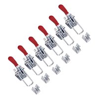 Genérica - 6 Abrazaderas Sujetadoras De Palanca Liberación Rápida 160Kg