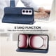thumbnail image 4 of Funda Flip FOXDOCK para OPPO Reno 12 Pro 5G , Estilo Billetera con Diseño Rombo, Correa de Mano y Soporte, Uso Diario, 4 of 6