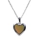 thumbnail image 1 of Corazón Estado De ánimo Gema Foto Marco Cambio Color Emoción Sentimiento Colgante Collar, 1 of 3