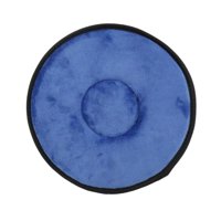 Magideal - Almohadilla De Almohadilla De Silla De Taburete Plegable Redonda, Cojín De Asiento Del Asiento Telescópico Portátil Para Picnic, Porche, Al Aire Libre