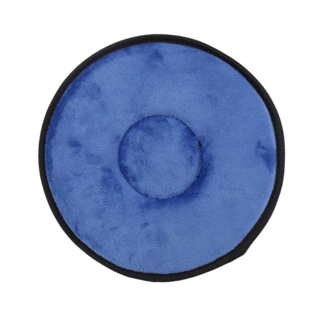 Magideal - Almohadilla De Almohadilla De Silla De Taburete Plegable Redonda, Cojín De Asiento Del Asiento Telescópico Portátil Para Picnic, Porche, Al Aire Libre