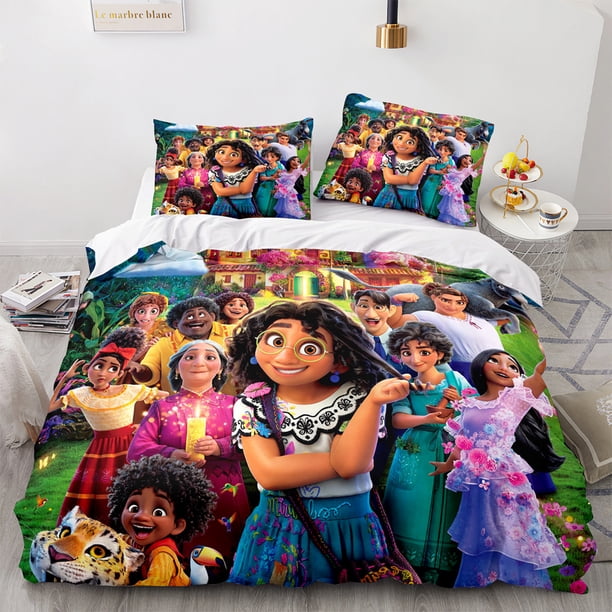 In-song Encan-to Bedding Set Sheet Set for Kids Adults,All Season Lightweight