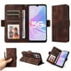 thumbnail image 1 of Carcasa FOXDOCK OPPO A78 5G de cuero PU, diseño acolchado clásico, protección contra caídas y rayones, 1 of 5