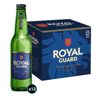 Cerveza Royal Guard Botellin 355Ml X12