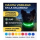 thumbnail image 4 of Collar LED Perro USB Recargable 39 cm 3-12 kg rosa, 4 of 11