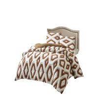 Genérico - Cobertor De Jacquerd Cutting Con Chiporro 2 Plazas 230X250Cm Color Blanco B1